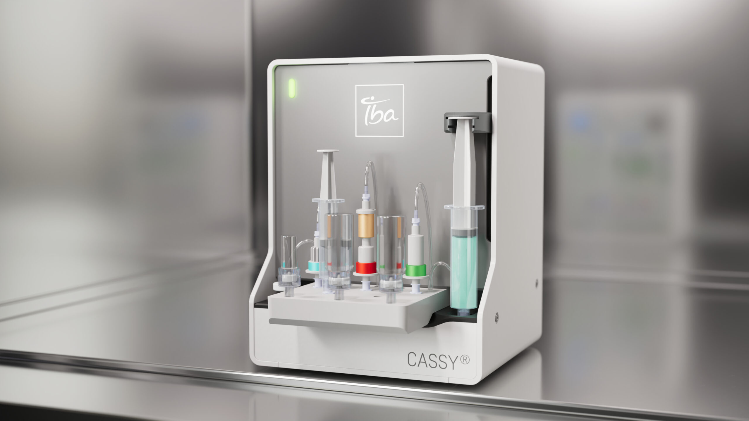 Cassy, IBA radiochemistry module for radiometals production
